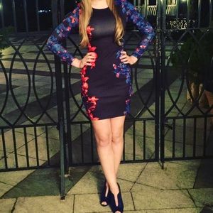 Venus Bodycon Pattern Dress